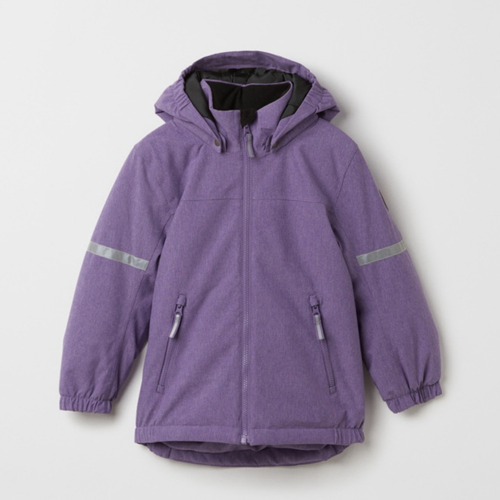 Polarn O Pyret Purple Everyday Waterproof Weather Pro Jacket Sz 122cm (6-7)